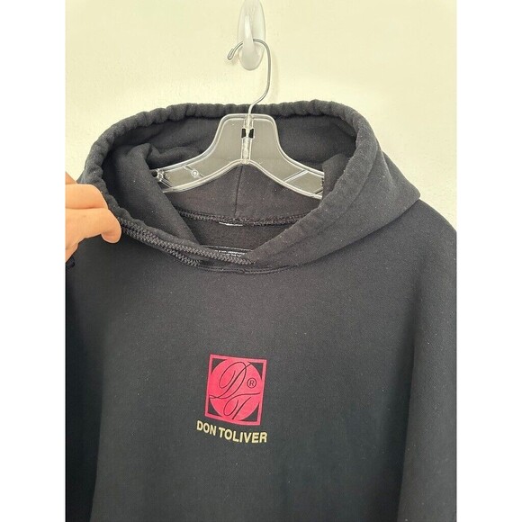 Life Of A Don Tour Don Toliver 2021 Hoodie Black Oversized Concert Men's 2XL XXL - Picture 4 of 7